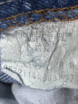 画像8: LEE "MADE IN USA" " KIDS VINTAGE DENIM PANTS 