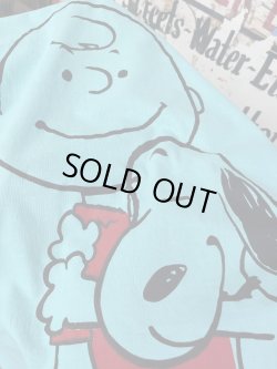 画像5: PEANUTS "WE LOVE YOU🌱CHARLIE BROWN" 1970'S BEDSPREAD