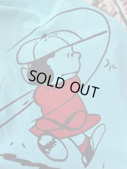 画像8: PEANUTS "WE LOVE YOU🌱CHARLIE BROWN" 1970'S BEDSPREAD