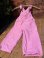 画像2:  CARHARTT "PINK" DUCK KIDS USED OVERALLS