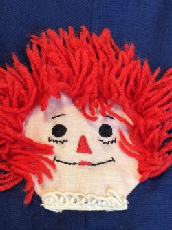 画像6: RAGGEDY ANN "I LOVE YOU"  KIDS VINTAGE OVERALL