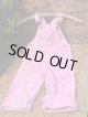  CARHARTT "PINK" DUCK KIDS USED OVERALLS