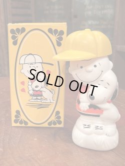 画像1: SNOOPY♥CHARLIE BROWN 1970'S AVON SHAMPOO BOTTLE FIGURE