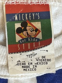 画像6: MICKEY MOUSE "SPPED SPORT" KIDS D.STOCK T-SHIRTS
