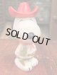 SNOOPY "COWBOY" 1980'S DANARA FIGURE