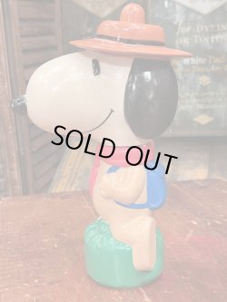 画像2: PEANUTS "CAMP SNOOPY" 1990'S BUBBLE BATH SOAKY FIGURE
