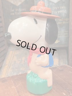 画像1: PEANUTS "CAMP SNOOPY" 1990'S BUBBLE BATH SOAKY FIGURE
