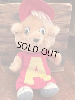画像1: CHIPMUNKS "ALVIN" 1980'S PLUSH DOLL