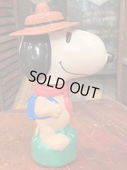 画像4: PEANUTS "CAMP SNOOPY" 1990'S BUBBLE BATH SOAKY FIGURE