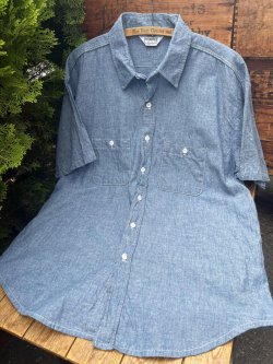 画像1: FIVE BROTHERS "MADE IN USA" 1970~80'S CHAMBRAY SHIRTS