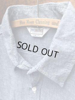 画像3: FIVE BROTHERS "MADE IN USA" 1970~80'S CHAMBRAY SHIRTS
