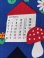 画像6: FINNISH DESIGN 1978'S WALL HANGING CALENDER FABRIC