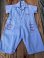 画像1: DIAPER JEANS KIDS VINTAGE EMBROIDERED JUMPSUITS (1)