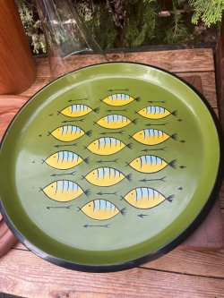 画像5: SCANDINAVIAN DESIGN "FISH" VINTAGE SERVING TRAY