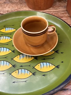 画像4: SCANDINAVIAN DESIGN "FISH" VINTAGE SERVING TRAY