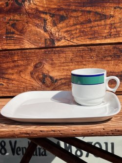 画像1: FIGGIO "MADE IN NORWAY" 1960〜70'S CUP＋PLATE☕️TV SET ＃2