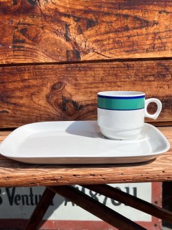 画像1: FIGGIO "MADE IN NORWAY" 1960〜70'S CUP＋PLATE☕️TV SET ＃1