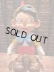 PINOCCHIO "MADE IN ITALY" 1960'S SQUEEZE FIGURE