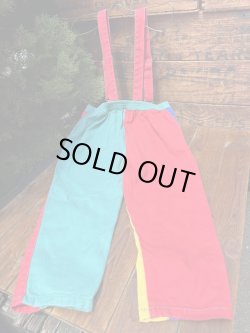 画像2: CRAZY MULTI COLOR KIDS VINTAGE PANTS
