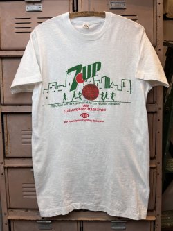 画像7: L.A. MARATHON'88 "7UP" "MADE IN USA" VINTAGE T-SHIRTS