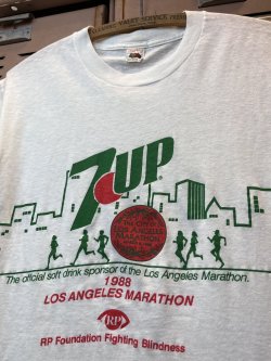 画像3: L.A. MARATHON'88 "7UP" "MADE IN USA" VINTAGE T-SHIRTS