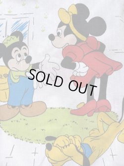 画像12: DISNEY "HOUSEKEEPING" VINTAGE TWIN FLAT SHEETS