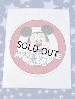 画像2: MICKEY MOUSE CLUB 1970'S D.STOCK STICKER