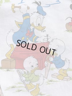 画像9: DISNEY "HOUSEKEEPING" VINTAGE TWIN FLAT SHEETS