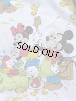 画像5: DISNEY "HOUSEKEEPING" VINTAGE TWIN FLAT SHEETS