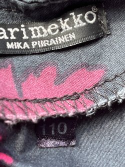 画像6: MARIMEKKO "MIKA PIIRAINEN" KIDS USED DRESS 