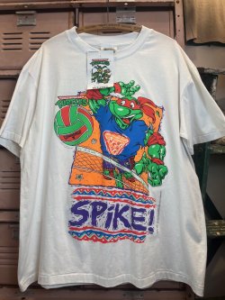 画像1: TURTLES ”SPIKE🍕MADE IN USA" D.STOCK T-SHIRTS 
