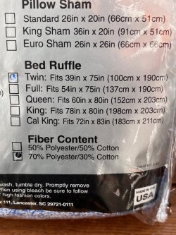 画像4: SESAME STREET  "MADE IN USA" D.STOCK TWIN BEDSKIRT