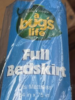 画像7: BUGS LIFE "MADE IN USA" D.STOCK TWIN BEDSKIRT