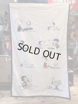 画像1: PEANUTS VINTAGE CURTAIN FABRIC