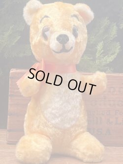 画像1: BEAR LIKE POOH🍯 1970'S PLUSH DOLL 