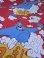 画像1: ALADDIN ”MADE IN USA" VINTAGE FULL FLAT SHEETS (1)