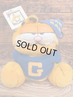 画像1: GARFIELD "RAH RAH📣” DAKIN 1980'S D.STOCK PLUSH DOLL
