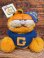 画像1: GARFIELD "RAH RAH📣” DAKIN 1980'S D.STOCK PLUSH DOLL (1)