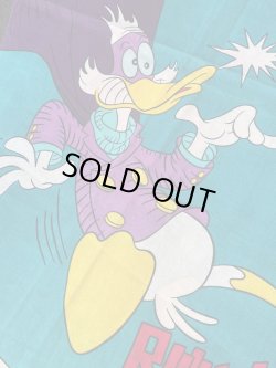 画像1: DARKWING DUCK "MADE IN USA" VINTAGE CURTAIN FABRIC