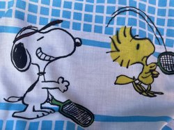 画像3: PEANUTS "MADE IN USA" VINTAGE TWIN FLAT SHEETS