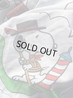 画像3: PEANUTS "DREAMIN' WORLD TOUR" VINTAGE FITTED SHEETS