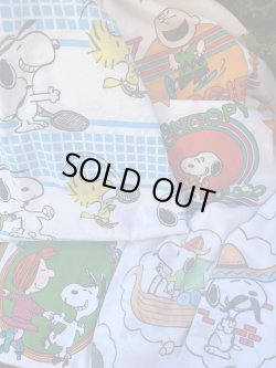 画像12: PEANUTS "DREAMIN' WORLD TOUR" VINTAGE FITTED SHEETS