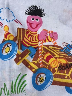画像8: SESAME STREET "MADE IN USA" VINTAGE TWIN FLAT SHEETS