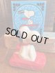 SNOOPY 1970'S AVON BUBBLE BATH BOTTLE FIGURE