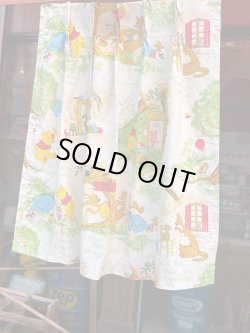 画像2: WINNIE THE POOH "MADE IN USA" VINTAGE CURTAIN FABRIC