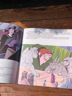 画像8: DISNEY "NOTRE DAMEN KELLONSOITTAJA" 1990'S FINNISH READING BOOK ＋ CASSETTE TAPE