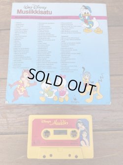 画像4: DISNEY "ALADDIN" 1990'S 1990'S FINNISH READING BOOK ＋ CASSETTE TAPE