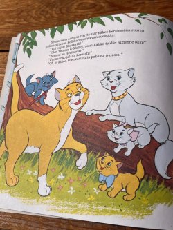 画像15: DISNEY "ARISTOKATIT" 1990'S FINNISH READING BOOK ＋ CASSETTE TAPE