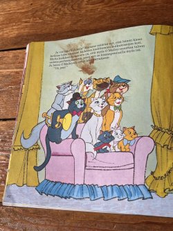 画像18: DISNEY "ARISTOKATIT" 1990'S FINNISH READING BOOK ＋ CASSETTE TAPE