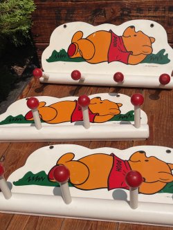 画像7: WINNIE THE POOH 1970'S WALL HANGER RACK #1